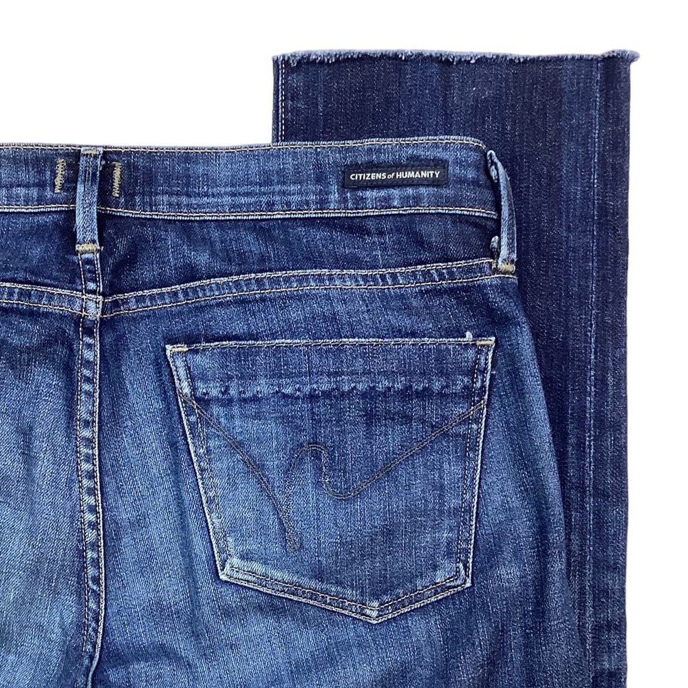 COH Citizens of Humanity Ava Low Rise Straight Leg Cropped Jeans - Picture 7 of 14